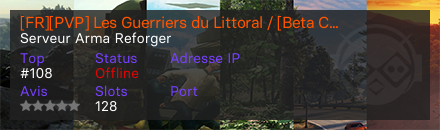 [FR][PVP] Les Guerriers du Littoral / [Beta Conflit V2] / PC-Xbox-PS5