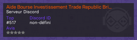 Aide Bourse Investissement Trade Republic Bricks