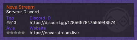 Nova Stream