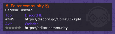 🍓 Editor community 🍓