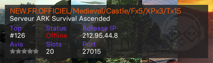 NEW.FR.OFFICIEL/Medieval/Castle/Fx5/XPx3/Tx15