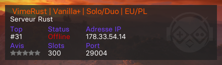  VimeRust | Vanilla+ | Solo/Duo | EU/PL