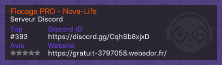 Flocage PRO - Nova-Life