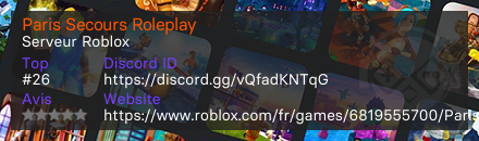 Paris Secours Roleplay