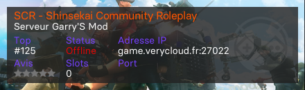 SCR - Shinsekai Community Roleplay