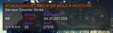 #1 AKA.LEAGUECS.RO # VIP GOLD # AKACS.RO