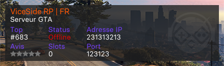 ViceSide RP | FR