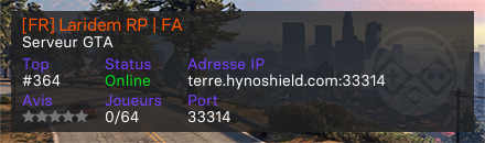 [FR] Laridem RP | FA