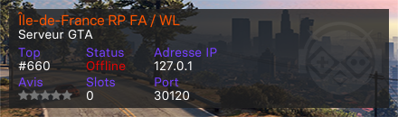 Île-de-France RP FA / WL