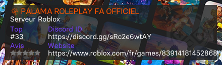 🌴 PALAMA ROLEPLAY FA OFFICIEL