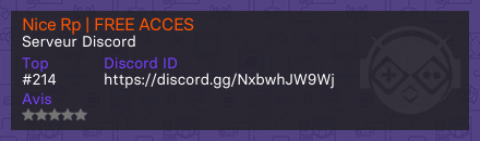 Nice Rp | FREE ACCES 