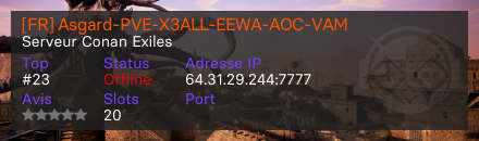 [FR] Asgard-PVE-X3ALL-EEWA-AOC-VAM