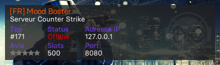 [FR] Mood Boster - Serveur Counter Strike