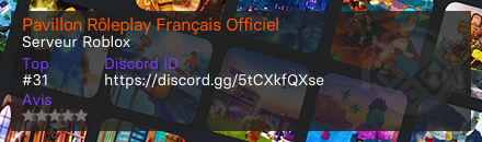 Pavillon Rôleplay Français Officiel