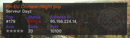 FR-EU Crimson-Night pvp 