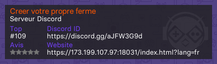 Creer votre propre ferme