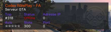 Codex RôlePlay - FA