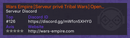 Wars Empire [Serveur privé Tribal Wars] Open au mois de Novembre !