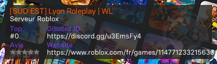 [SUD EST] Lyon Roleplay | WL