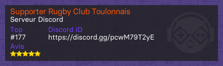 Supporter Rugby Club Toulonnais