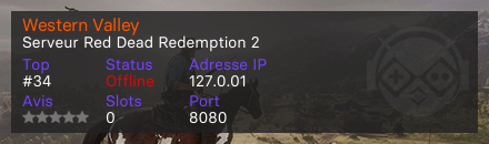 Western Valley | Serious RP | FR | En développement