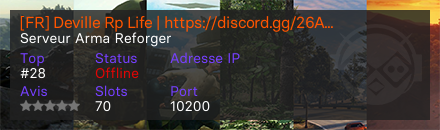 [FR] Deville Rp Life | https://discord.gg/26AMh.JJHXR