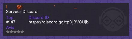 I̼̐🏰I̼̐・𝐋☬𝐑𝐃'𝒔 𝐑𝐞𝐩𝐞𝐫𝐭𝐨𝐫𝐲 - Serveur Discord