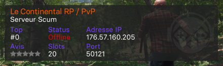 Le Continental RP / PvP