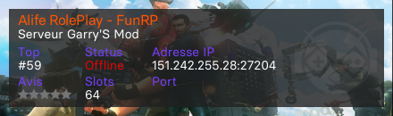 Alife RolePlay - FunRP