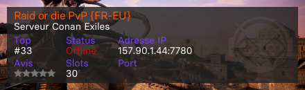 Raid or die PvP {FR-EU} 