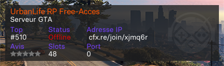 UrbanLife RP Free-Acces