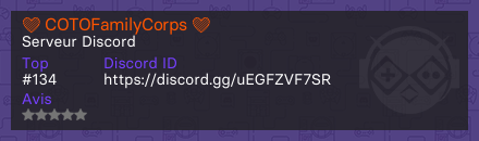 💜 COTOFamilyCorps 💜