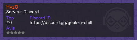 HvzO - Serveur Discord
