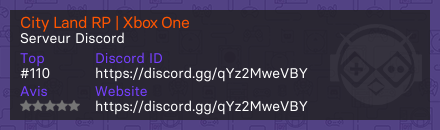 City Land RP | Xbox One