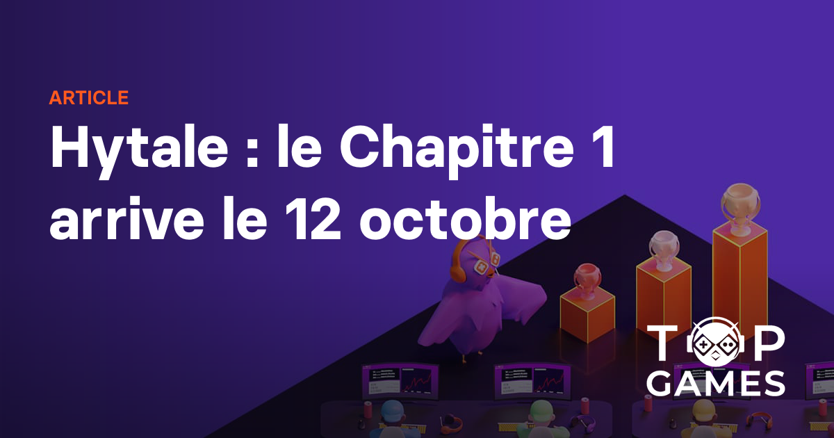 Hytale : le Chapitre 1 arrive le 12 octobre