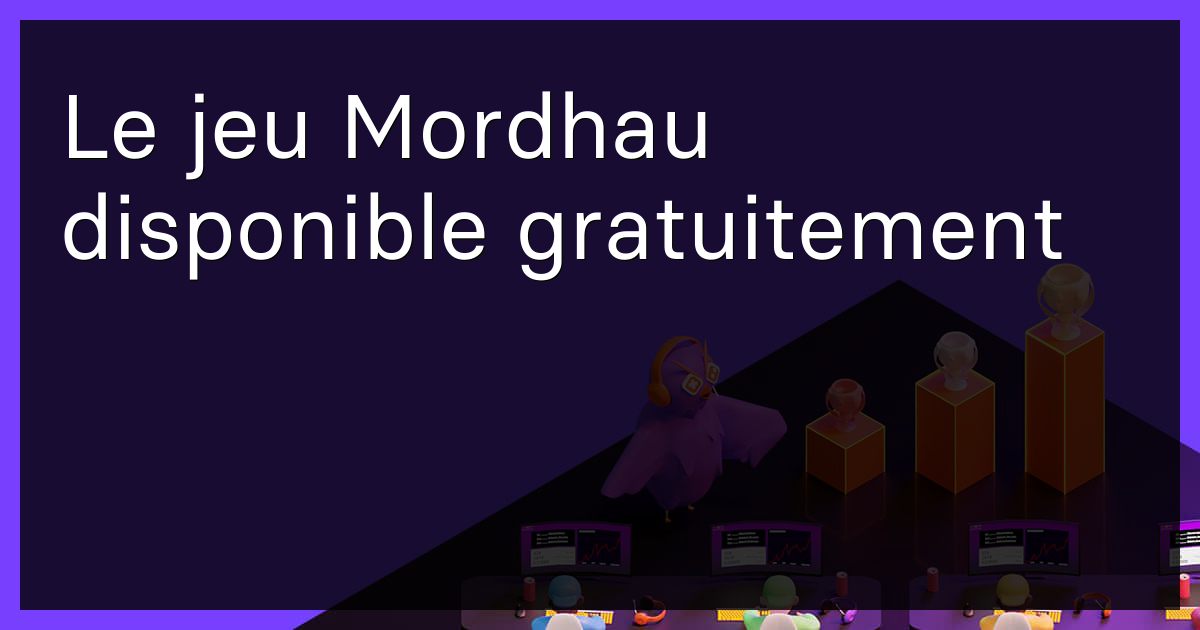 Le jeu Mordhau disponible gratuitement 
