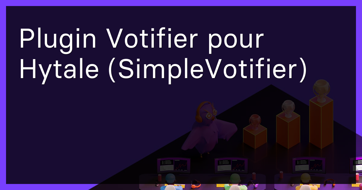 Plugin Votifier pour Hytale (SimpleVotifier)