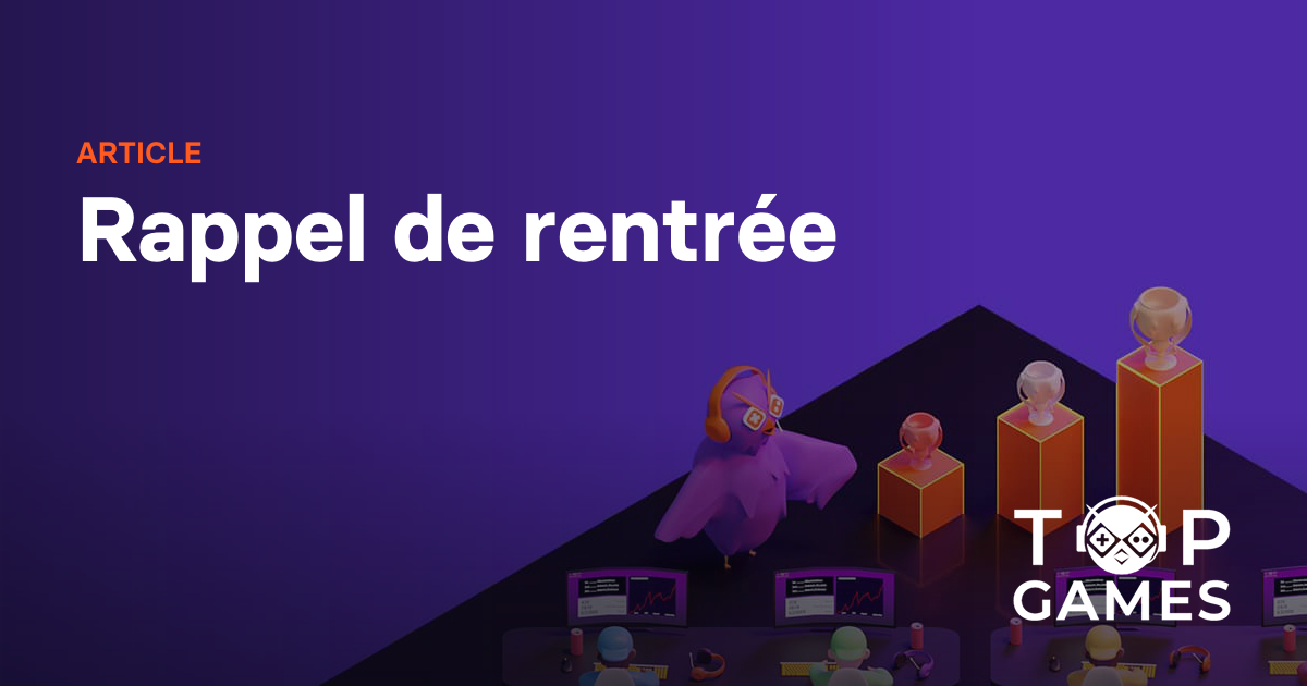 Rappel de rentrée