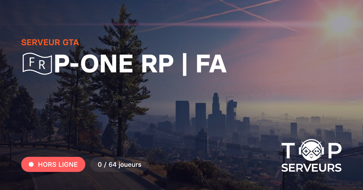 Waqar One Rp 🇫🇷P-ONE RP | FA - Serveur GTA