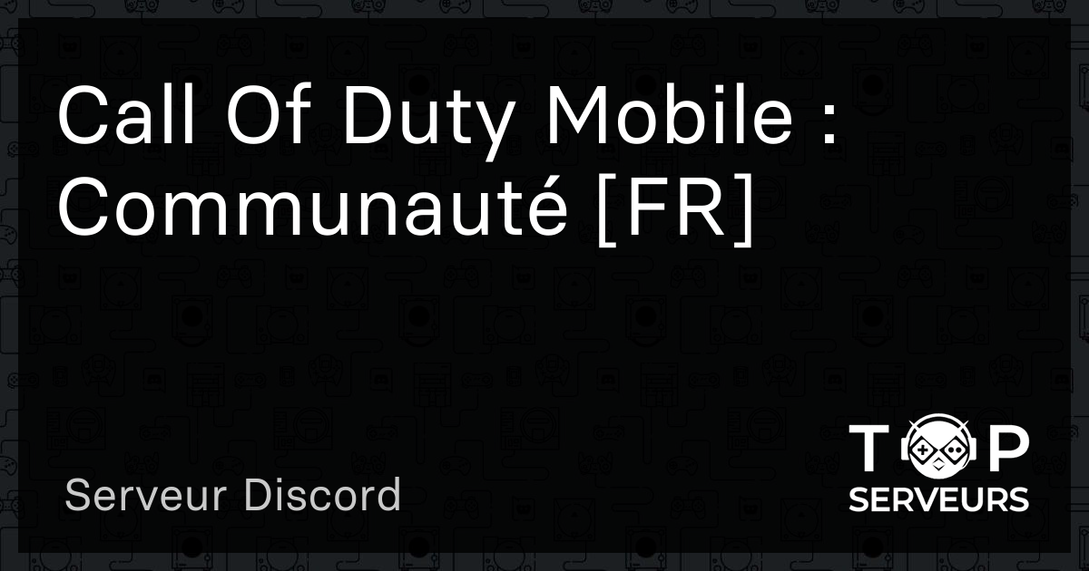 Call of duty Mobile Communauté FR