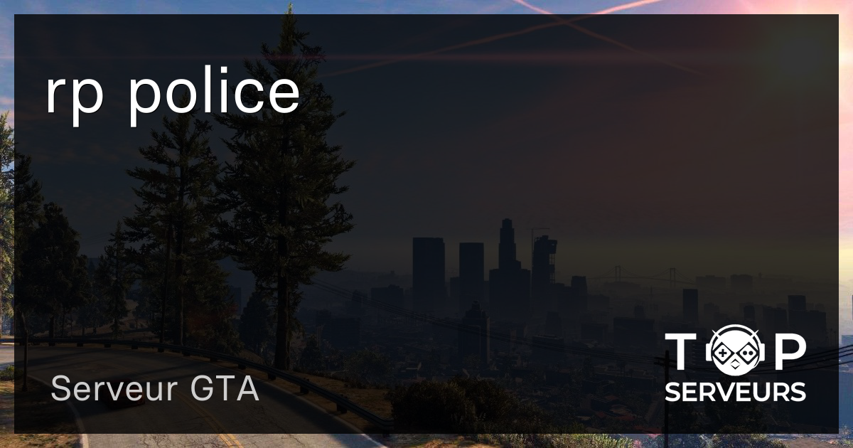 rp police - Serveur GTA
