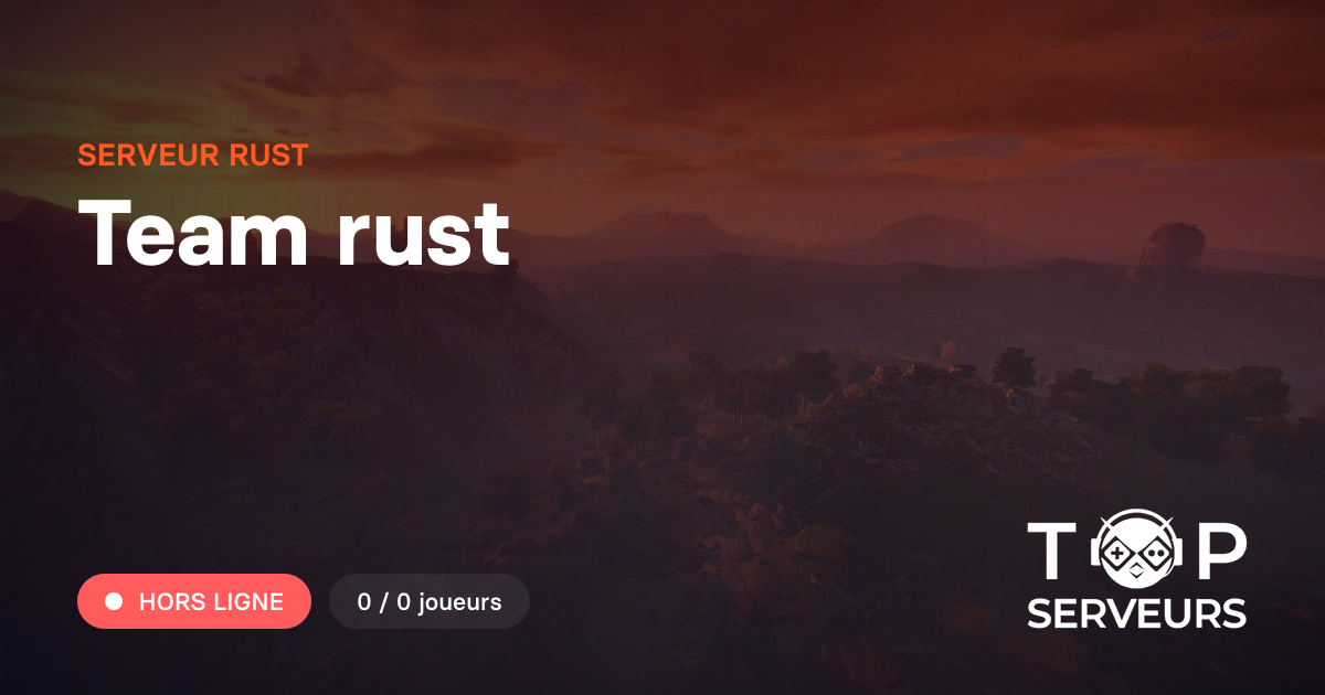 Rust Esports Team Team rust - Serveur Rust
