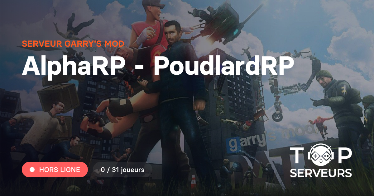 AlphaRP - PoudlardRP - Serveur Garry's mod